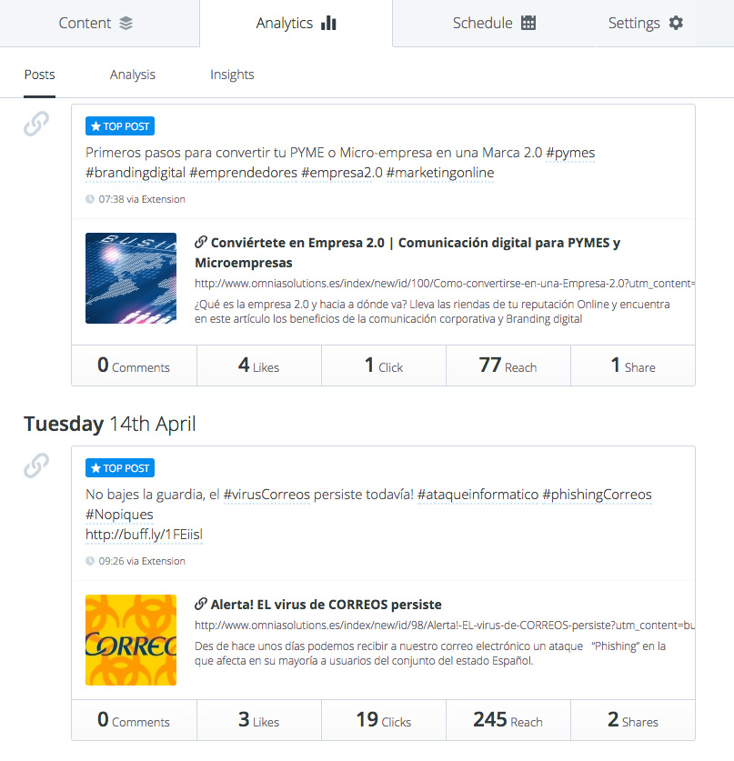 Monitorizar redes sociales