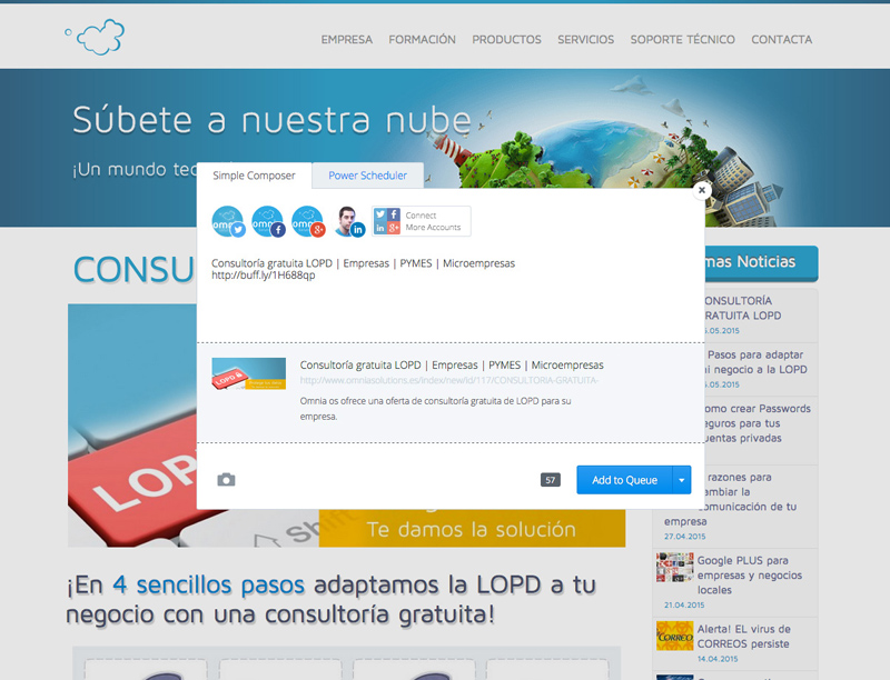 Capturar contenido con Buffer