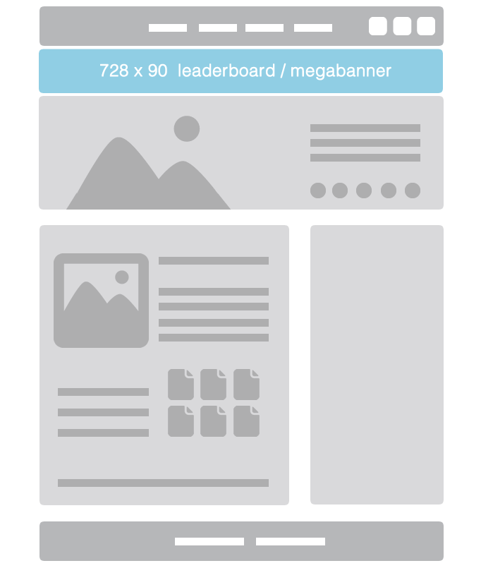 Leaderboard megabanner